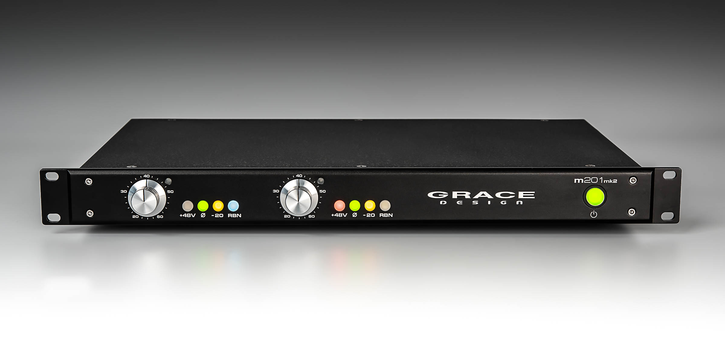 m201mk2 Front view m201mk2 mic preamplifier front view